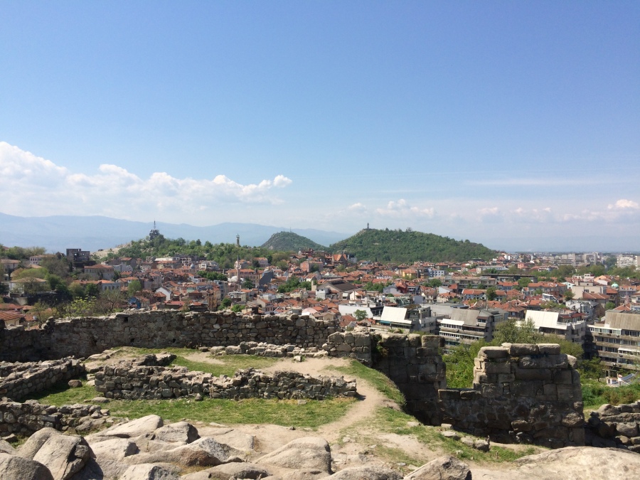View from the hill in Plovdiv